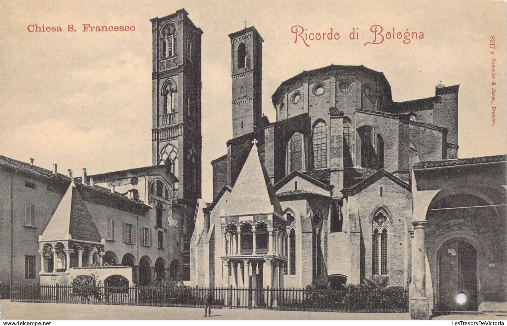 ITALIE - Bologna - Ricordo Di Bologna - Chiesa S.Francesco - Carte Postale Ancienne - Bologna