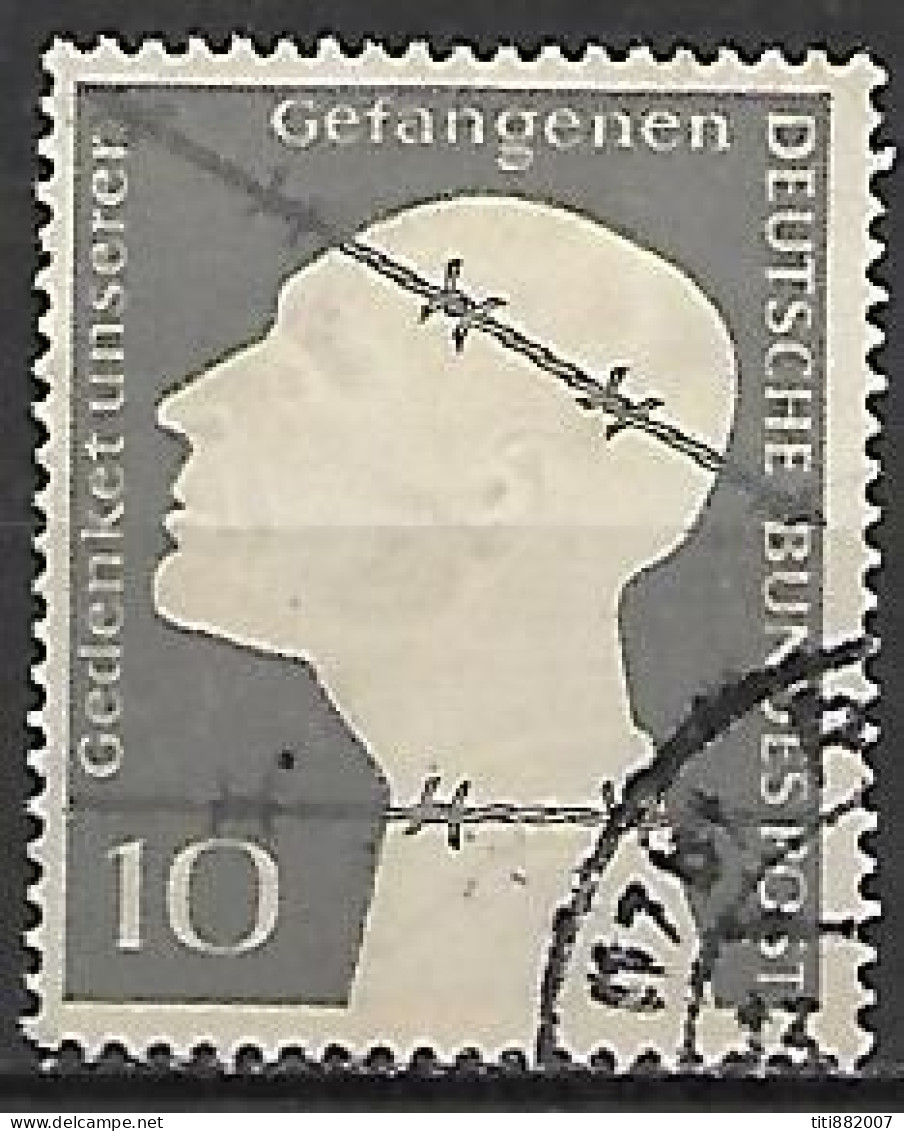 ALLEMAGNE    -    1953  .  Y&T N° 49 Oblitéré.   Prisonniers De Guerre. - Gebraucht