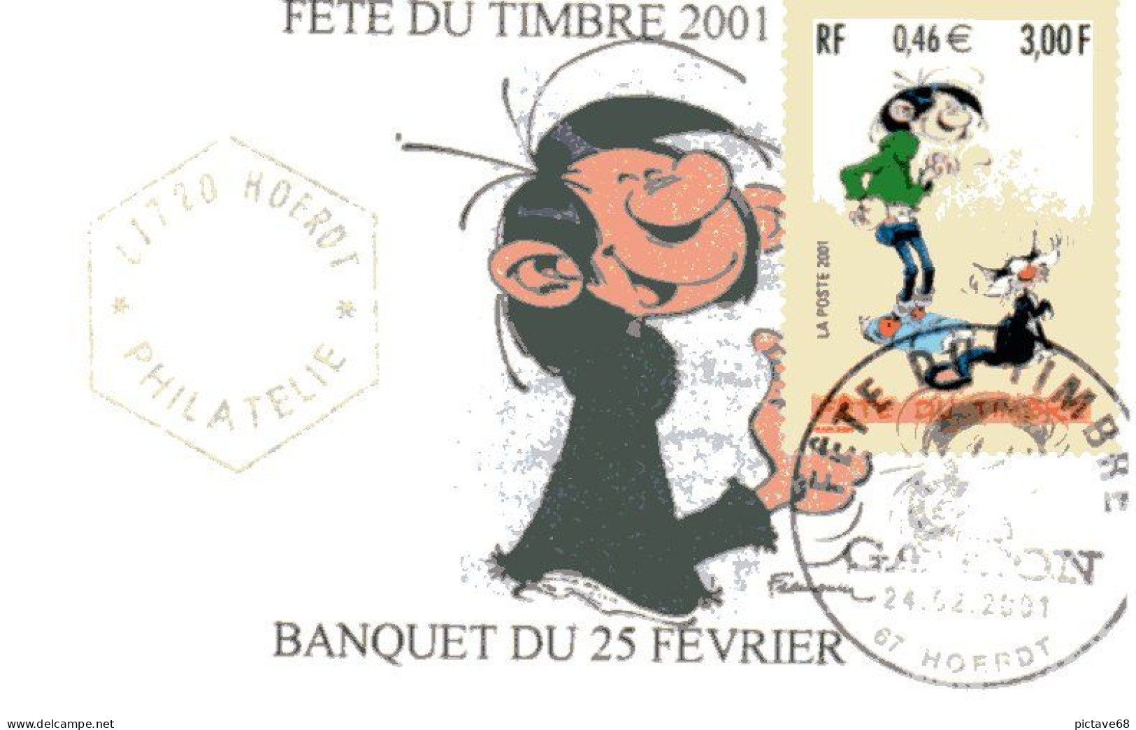 FRANCE / FDC N°3370 GASTON LAGAFFE - 2000-2009