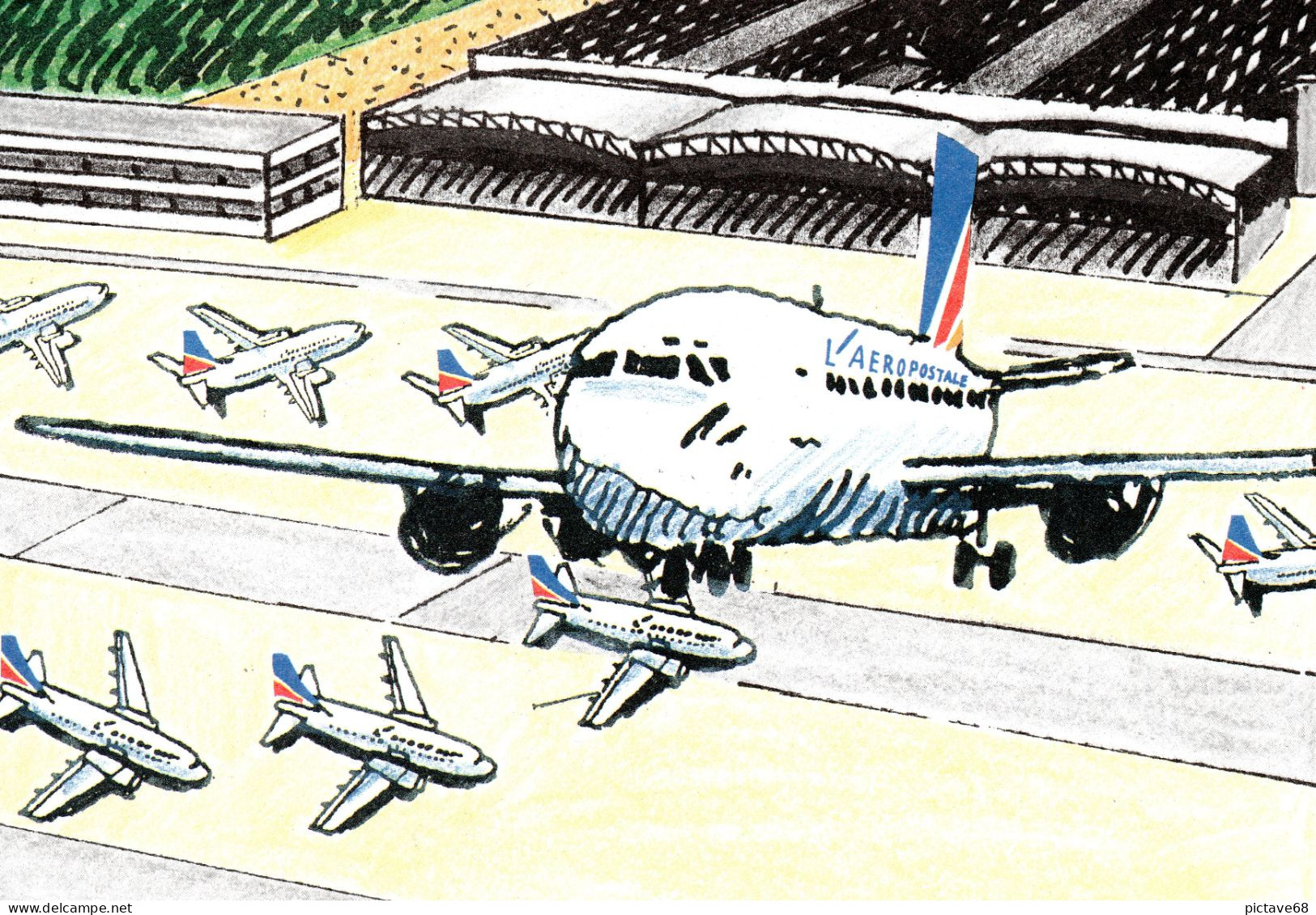 FRANCE / ENTIER POSTAL N°2778-CP1 L'AEROPOSTALE - Standard- Und TSC-AK (vor 1995)