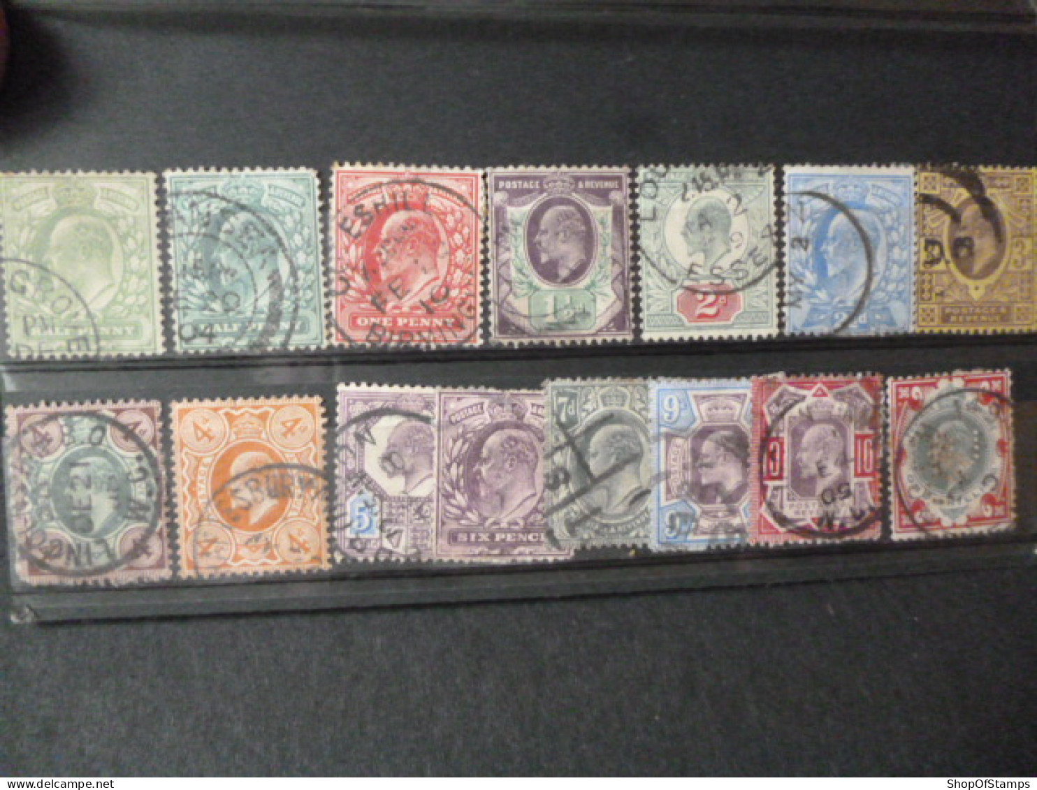 GREAT BRITAIN SG 215-314 1902-13 FINE CONDITION - ....-1951 Vor Elizabeth II.