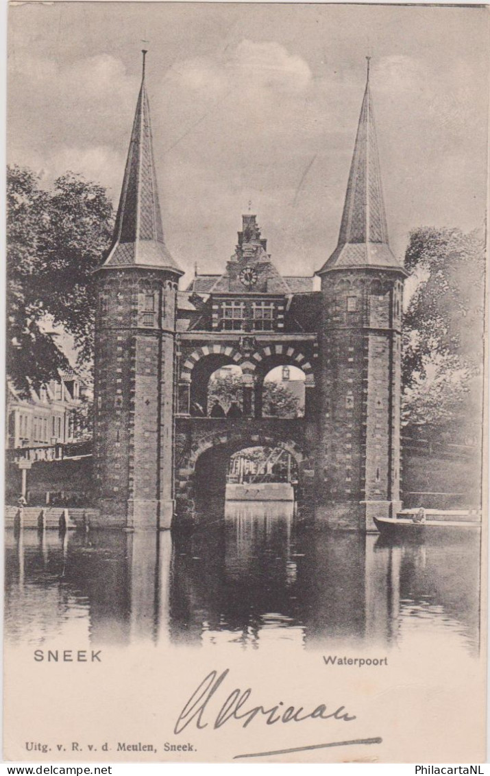 Sneek - Waterpoort - 1905 - Sneek