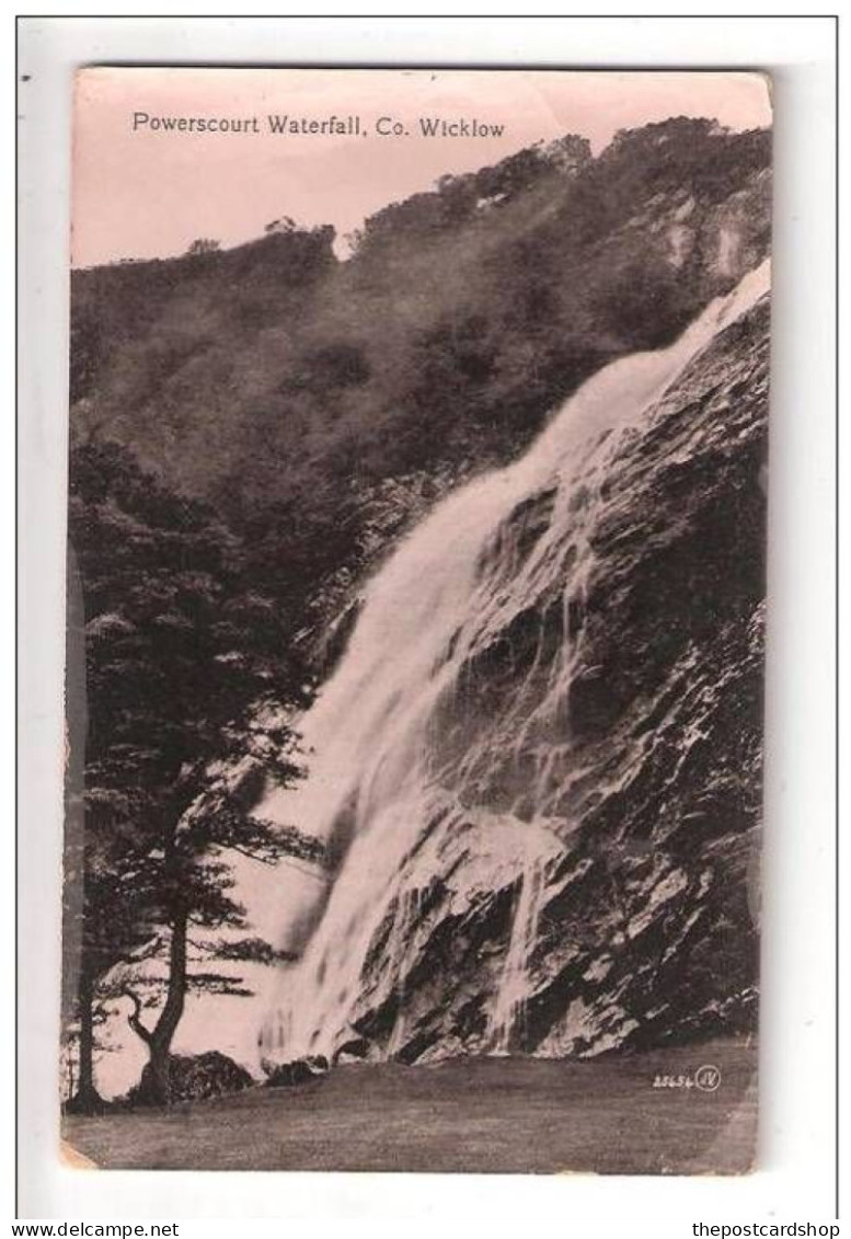 POWERSCOURT WATERFALL COUNTY WICKLOW IRELAND IRISH UNUSED - Wicklow