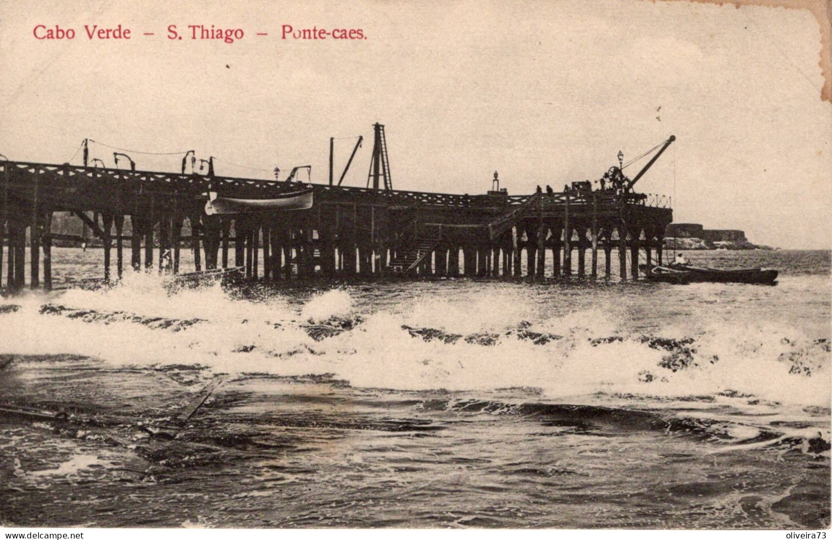 CABO VERDE - SÃO TIAGO - Ponte Cais - Cap Vert