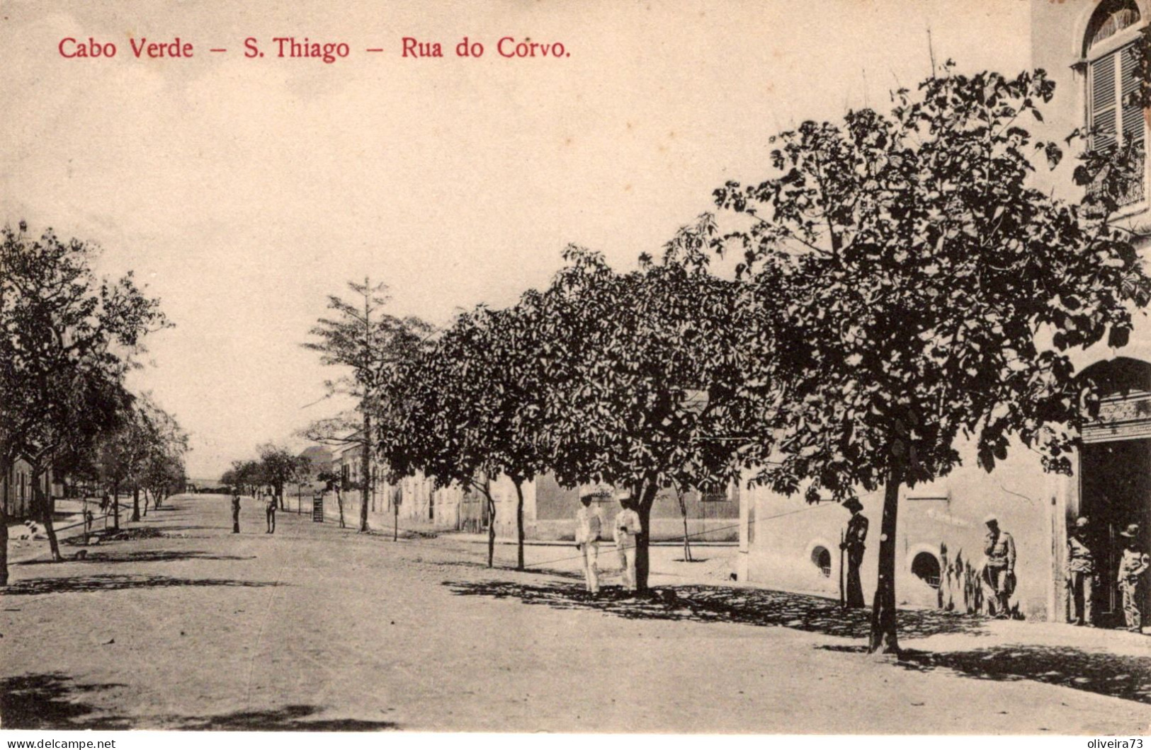CABO VERDE - SÃO TIAGO - Rua Do Corvo - Cap Vert