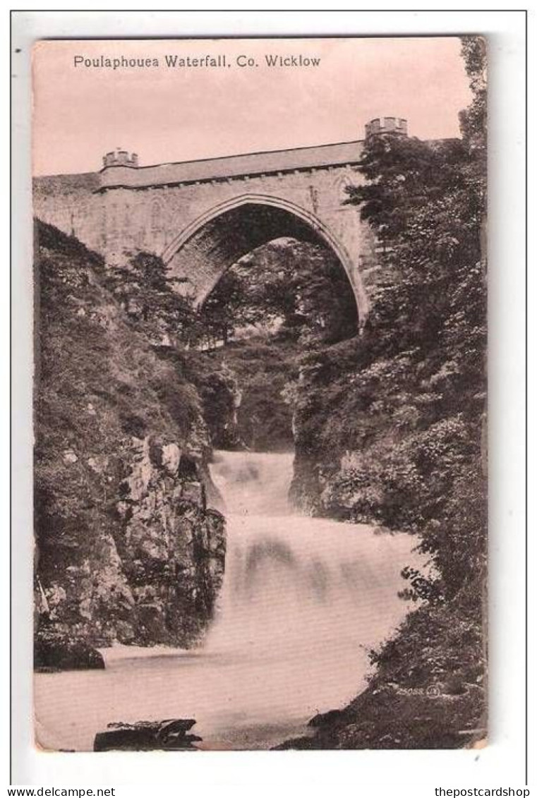 POULAPHOUEA WATERFALL COUNTY WICKLOW IRELAND  IRELAND IRISH UNUSED - Wicklow