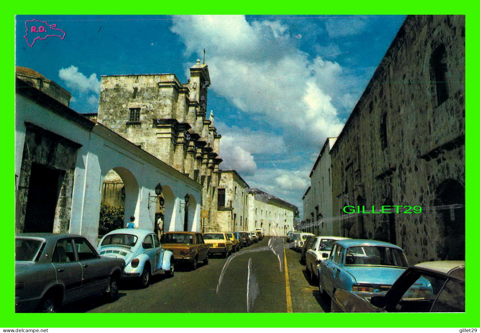 SANTO DOMINGO, RÉPUBLIQUE DOMINICAINE - LAS DAMAS STREET, THE OLDEST ONE -  MAXY'S - CALLE LAS DAMAS - - Dominikanische Rep.