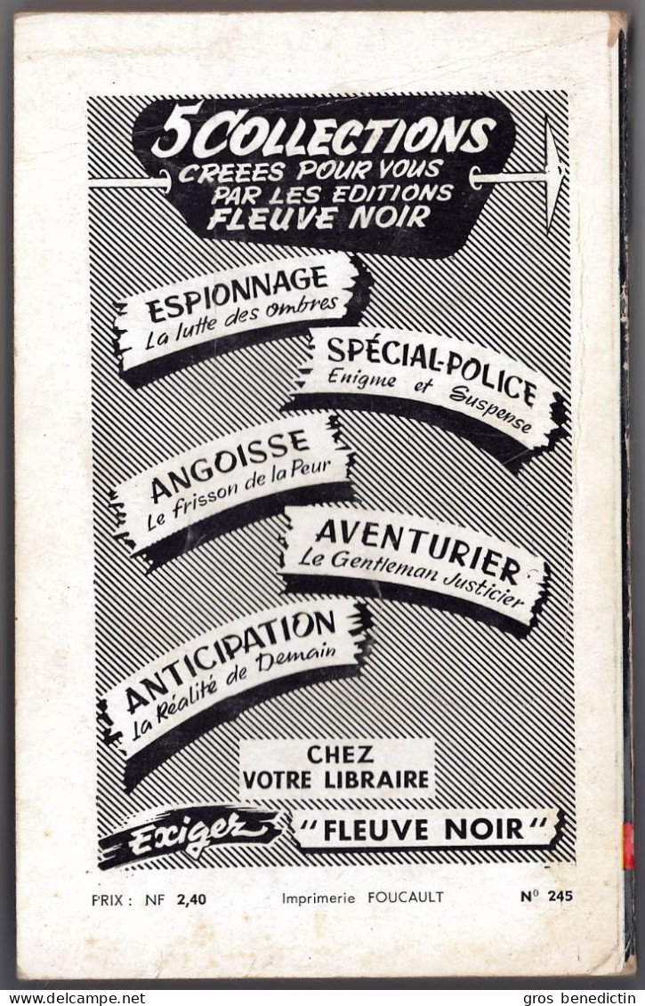 Fleuve Noir Spécial Police N°245 - André Lay - "Preuves Sans Mobile" - 1960 - #Ben&FNSP&Div - Fleuve Noir