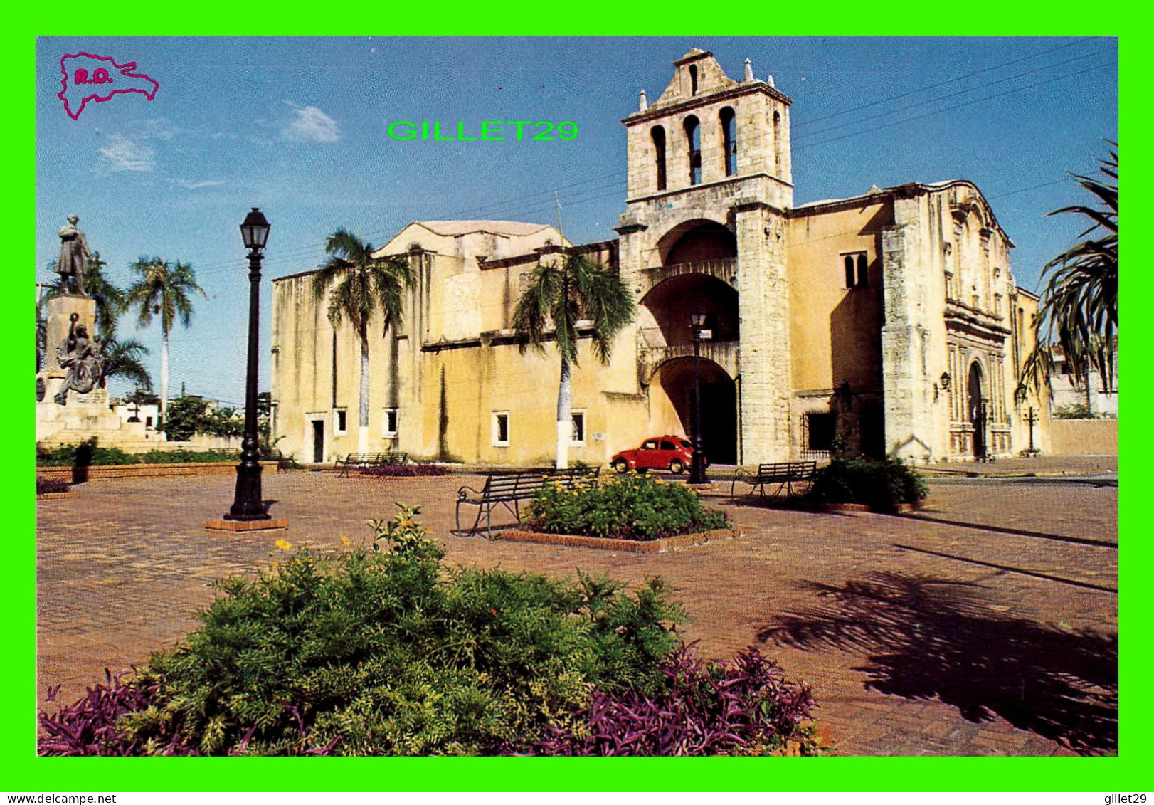 SANTO DOMINGO, RÉPUBLIQUE DOMINICAINE - DOMINICO'S CHURCH AND DUARTE PLAZA - MAXY'S FOTO - FOTO, MAXIMO NIN - - Dominikanische Rep.