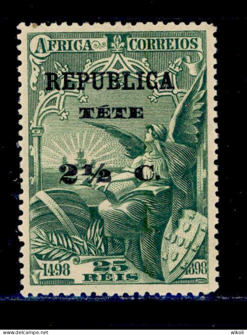 ! ! Tete - 1913 Vasco Gama On Africa 2 1/2 C - Af. 04 - MH - Tete