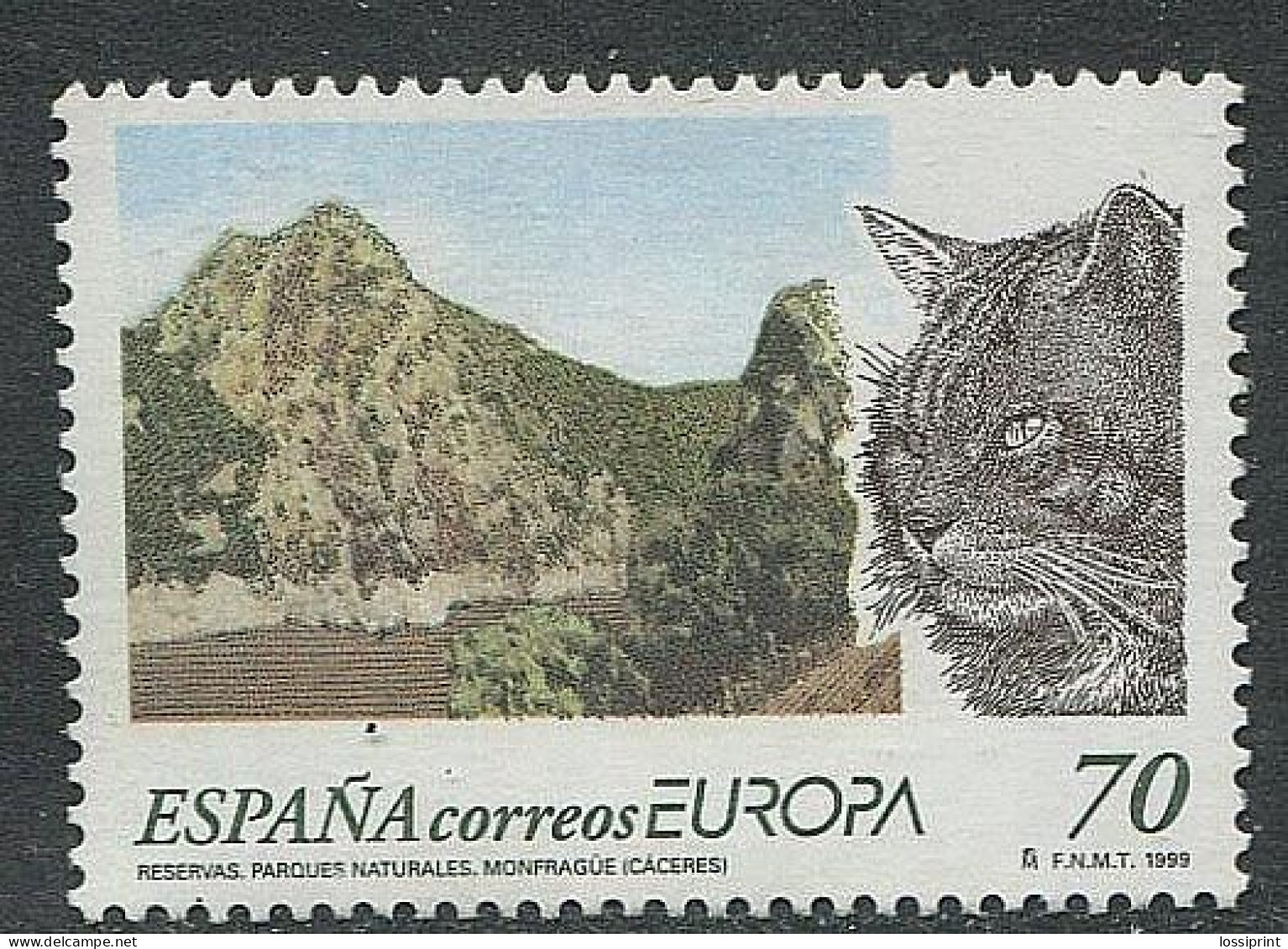 Spain:Unused Stamp EUROPA Cept 1999, MNH - 1999