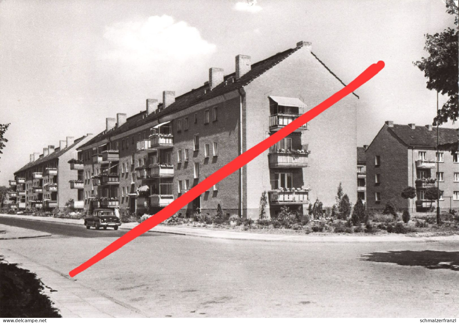 AK Mahlow Neubauten Neubaugebiet Herbert Tschäpe Straße Luisenstraße A Blankenfelde Berlin Lichtenrade Schönefeld DDR - Blankenfelde