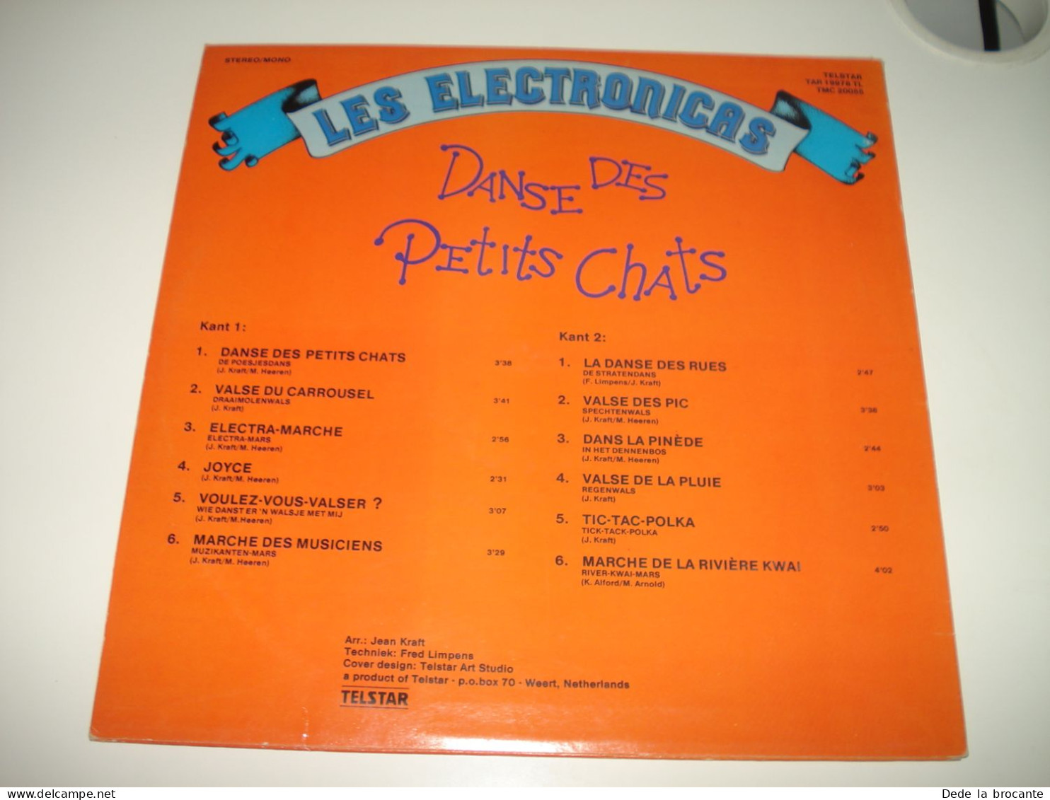 B6 / Les Electronicas - LP - Telstar - TAR 19978 TL- Netherlands 1981 - EX/EX - Country Et Folk