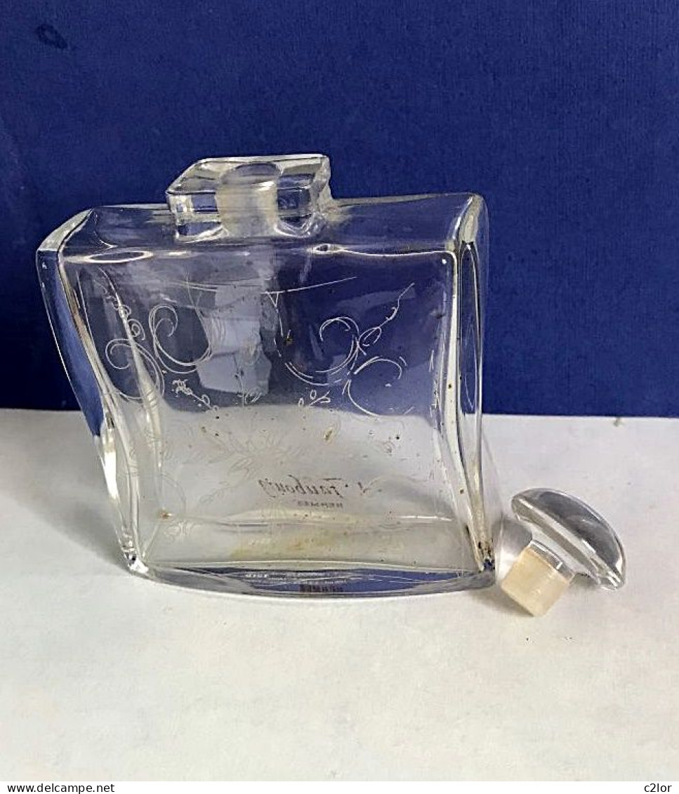 Ancien Flacon à Bouchon  " 24, Fauboug " D'HERMES  Eau De Toilette100 Ml Pour Collection Ou Décoration (LBch) VIDE/EMPTY - Flacons (vides)