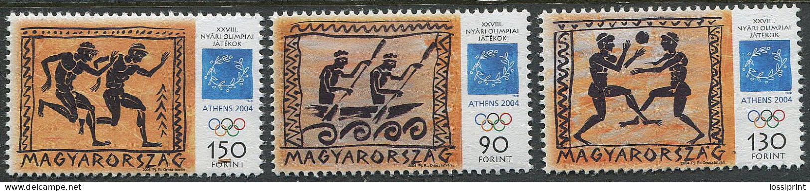 Hungary:Unused Stamps Athens Olympic Games 2004, MNH - Summer 2004: Athens