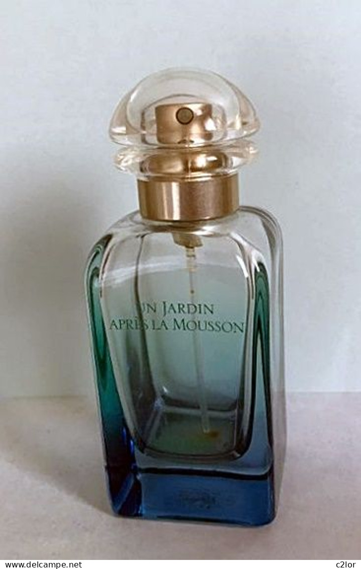 Flacon Spray  "Un Jardin Après La Mousson " D'HERMES EDT 50 Ml Pour Collection Ou Décoration (L27) VIDE/EMPTY - Flaconi Profumi (vuoti)