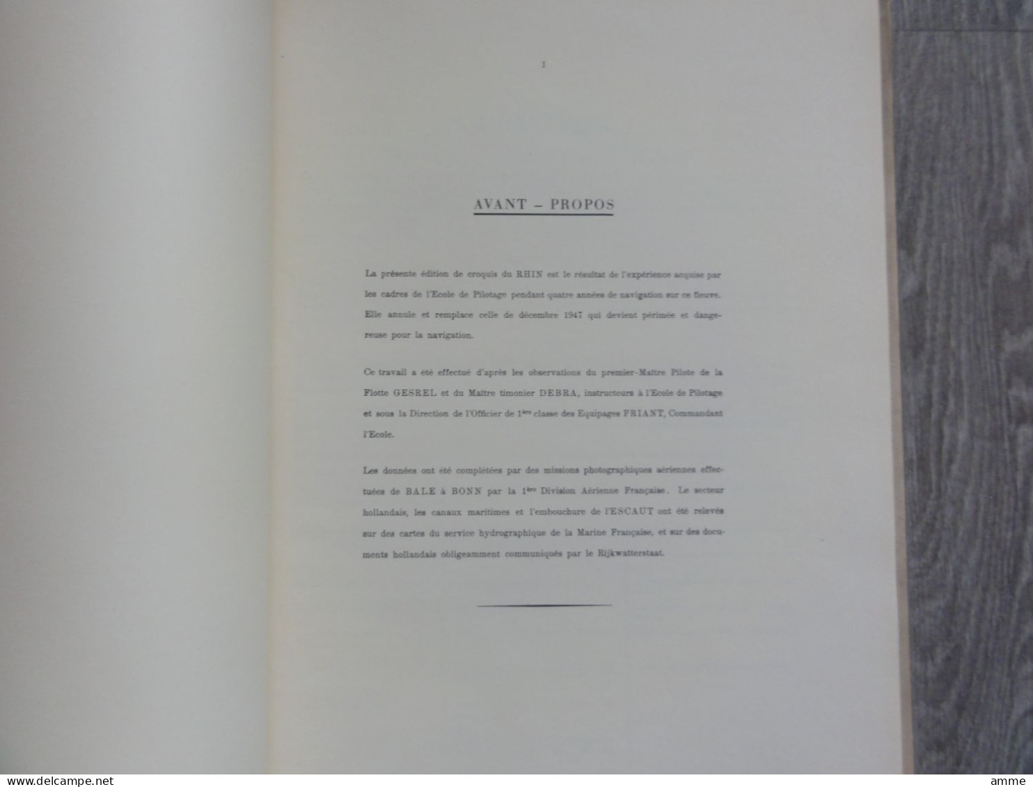 Le Rhin *(Livre) Guide De Pilotage & Croquis De Navigation De Bâle à La Mer établis Par L'école Militaire De Pilotage - Karten/Atlanten