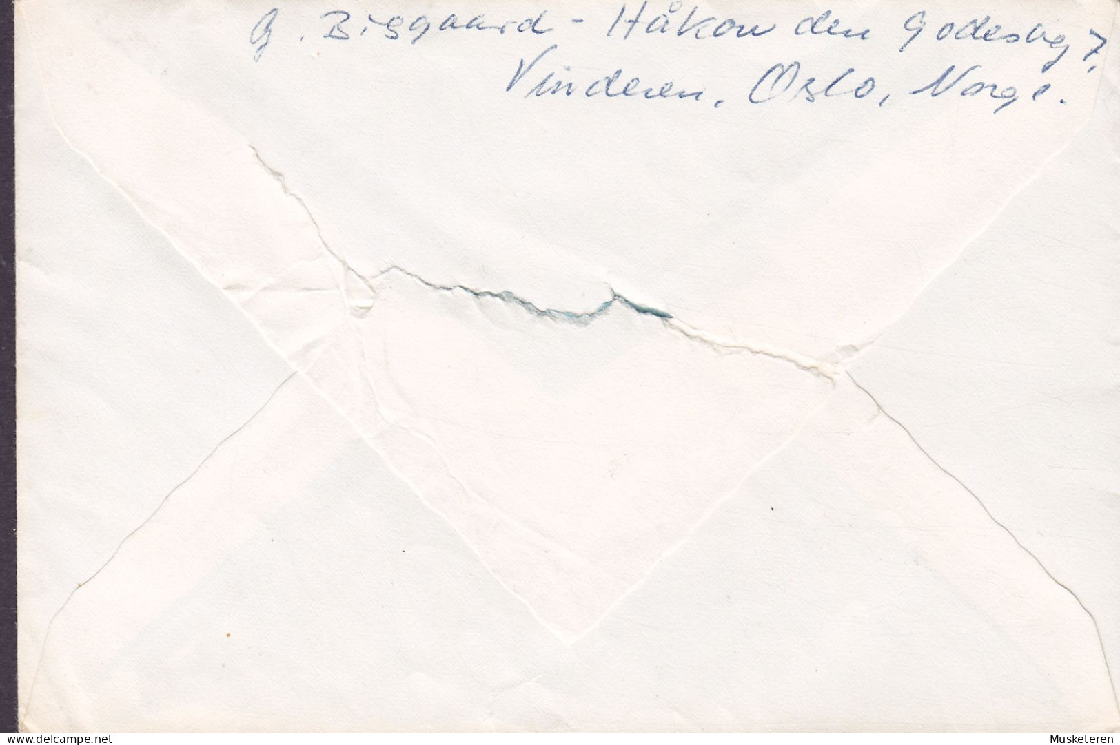 Norway OSLO (Brev 3) 1966 'Petite' Cover Brief Doctor In KØGE Denmark 4-Block Skiweltmeisterschaften World Cup Skiing - Lettres & Documents