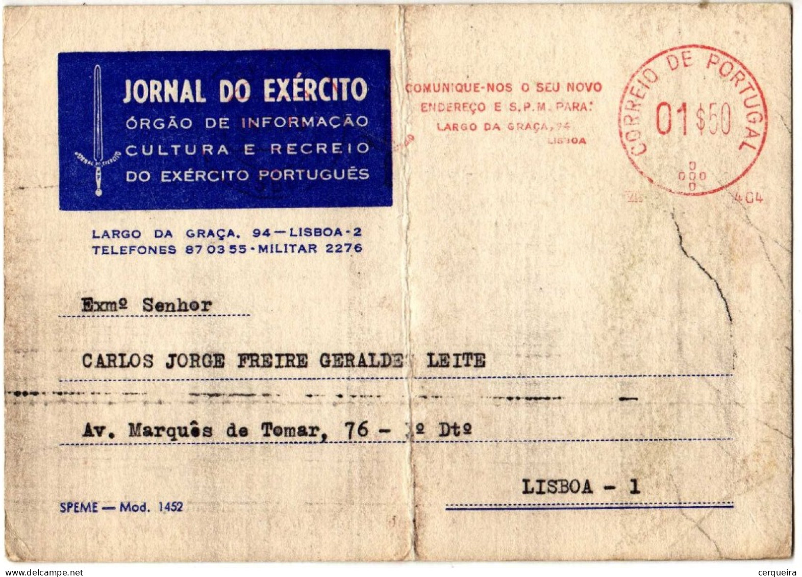 JORNAL DO EXERCITO - Briefe U. Dokumente