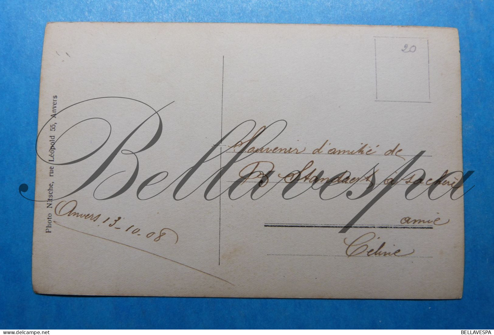 Carte Photo 13-10-1908   Aan Celine Dael - Genealogy