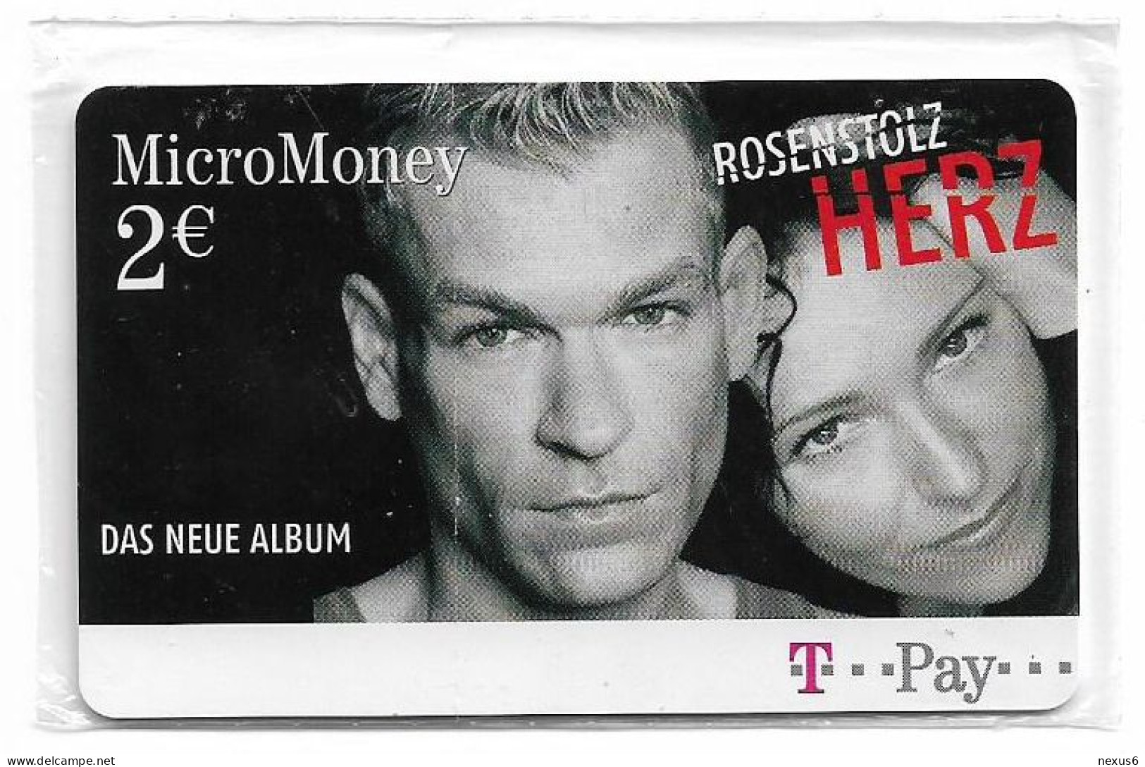 Germany - Micromoney - GHP MM O 003-03.04 - Musicline 3 - Rosenstolz, Exp.31.12.2004, Remote Mem. 2€, 6.750ex, NSB - [3] T-Pay Micro-Money