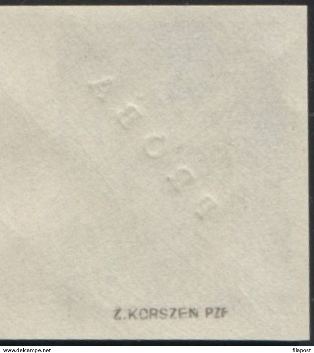 Poland 1955, Mi 905/6 VIII International Cycling Peace Race Original Proof Colour Guarantee PZF Expert Korszeń MNH** P30 - Essais & Réimpressions