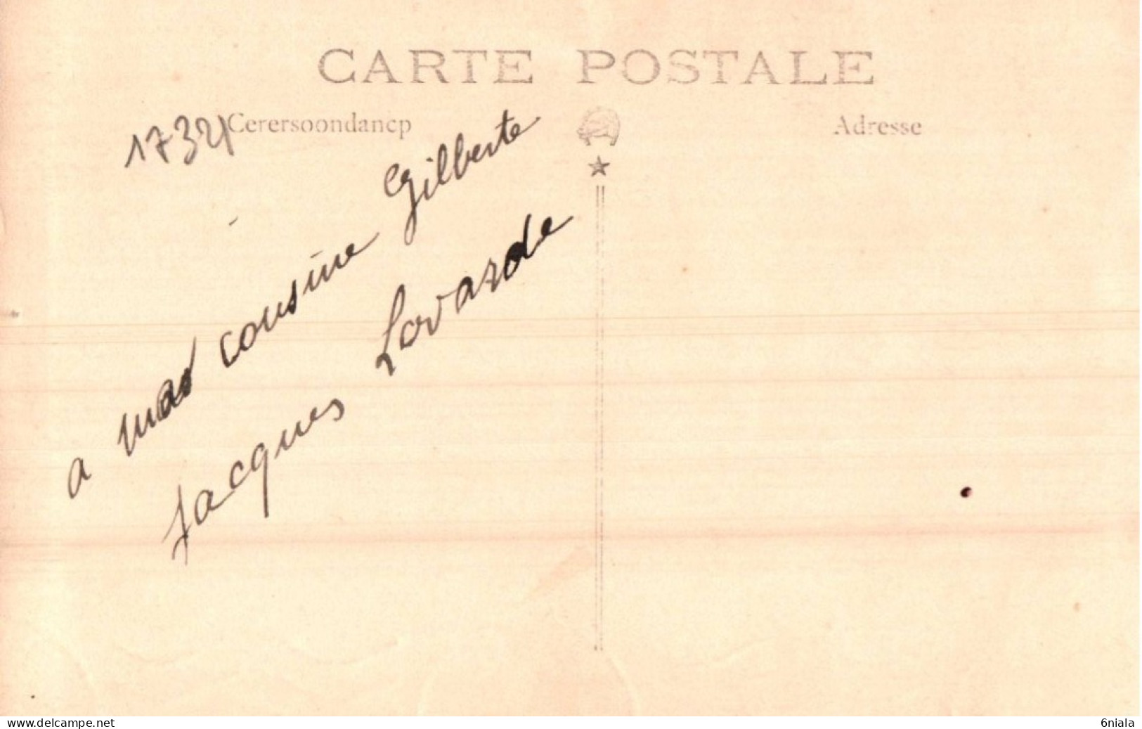17321  CARTE PHOTO  Jeune Garçon  à Identifier Sur Jouet à Roulette (signé Jacques Lavarde Pour Cousine Gilberte ) - Neonati