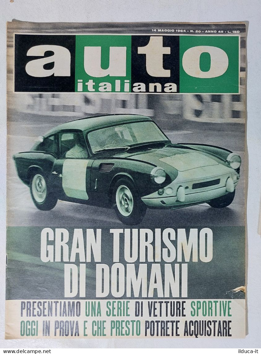 I114861 Auto Italiana A. 45 Nr 20 1964 - Bandini GT, Cooper Maserati 5000 - F2 - Engines