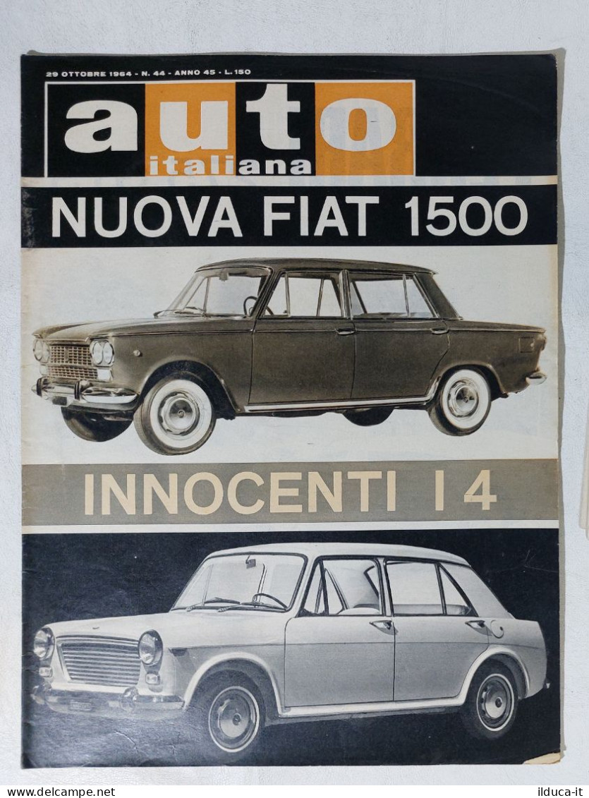 I114881 Auto Italiana A. 45 Nr 43 1964 - BMC 1800 - Ferrari Vince Mille KM - Motoren