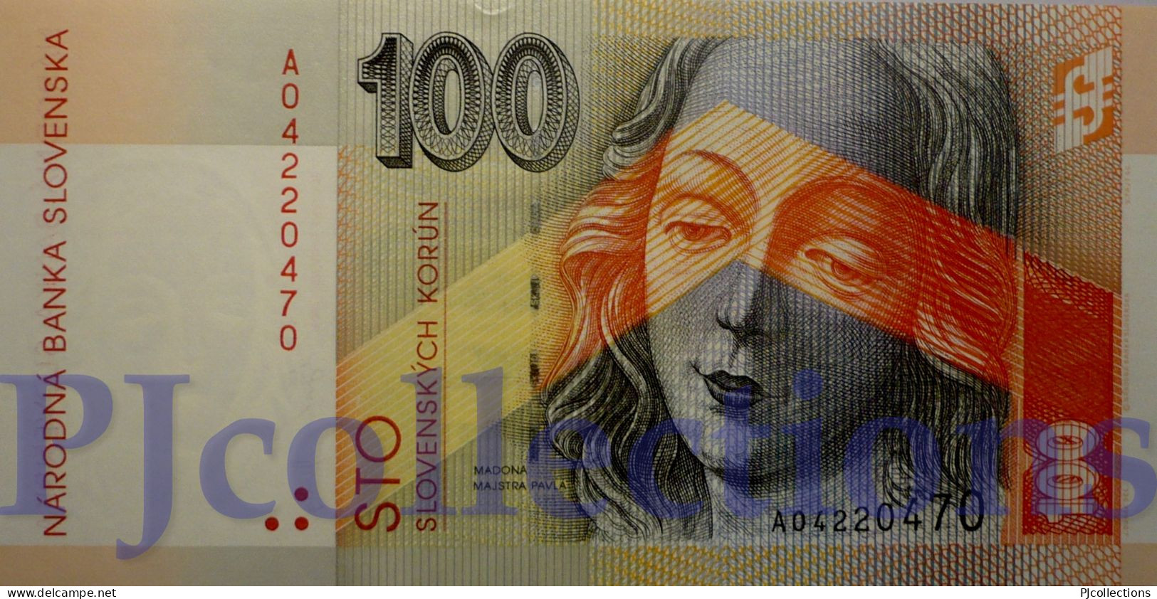 SLOVAKIA 100 KORUN 2004 PICK 44r REPLACEMENT UNC RARE - Slovakia