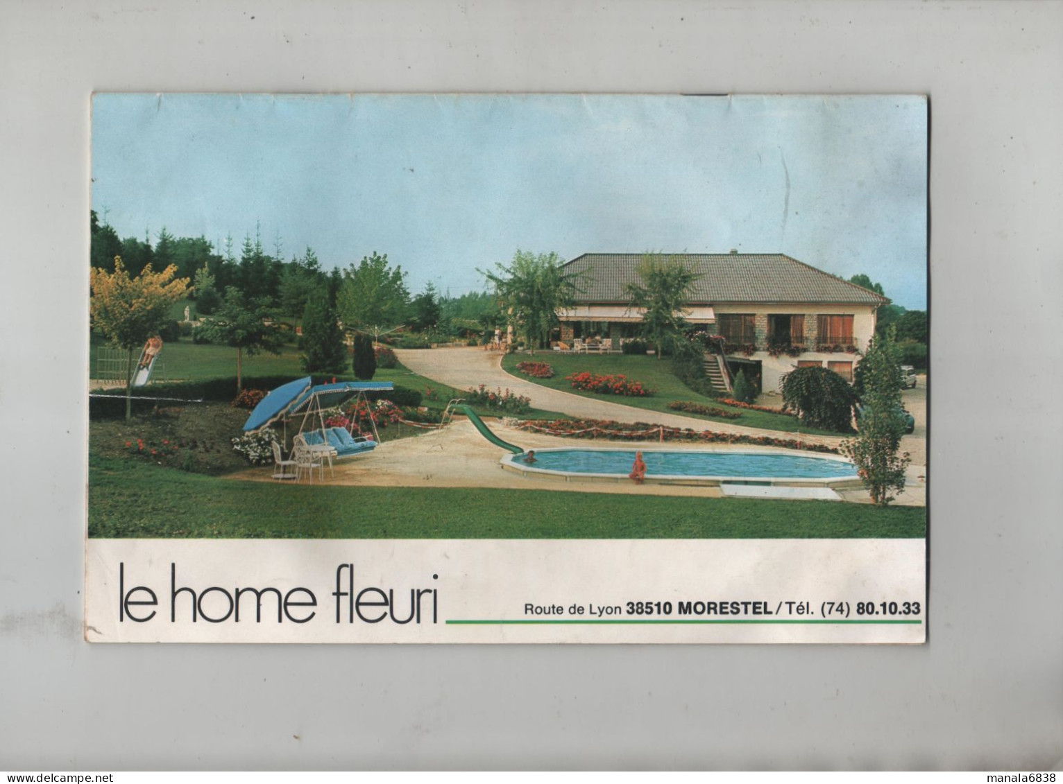 Le Home Fleuri  Morestel 1977 - Agriculture