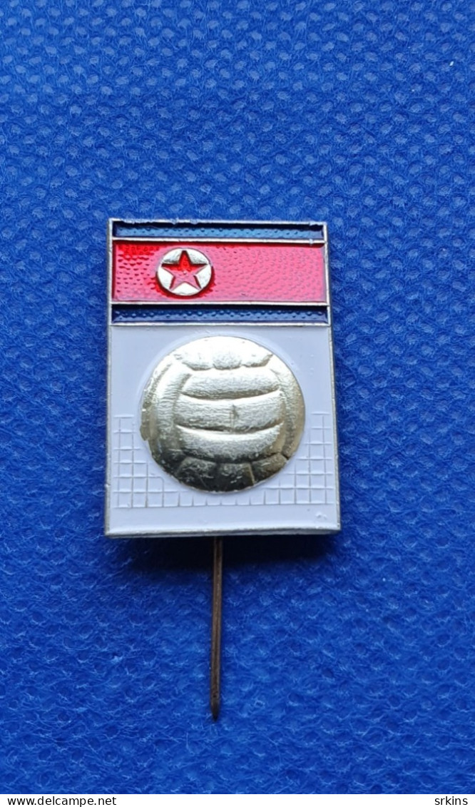 Pin Badge  North Korea Volleyball Federation Association - Voleibol