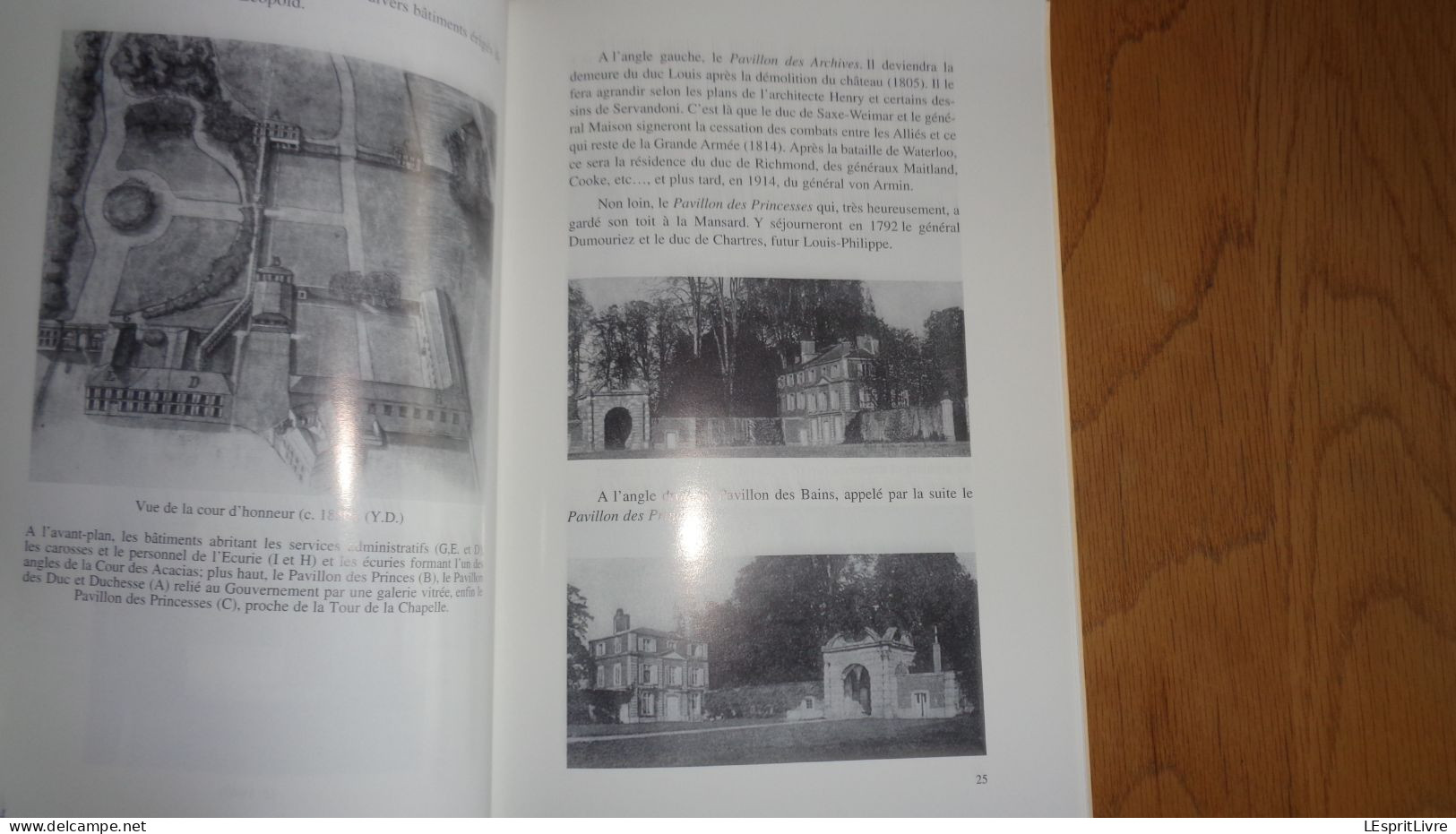 LE PARC D' ENGHIEN Nouvelle Esquisse d'un Grand Domaine Régionalisme Hainaut Architecture Duc d'Arenberg Château Pilori