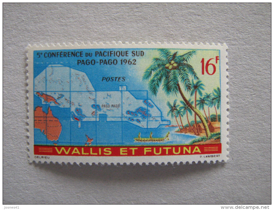 WALLIS ET FUTUNA   P 161   * *   CONFERENCE DU PACIFIQUE SUD - Unused Stamps