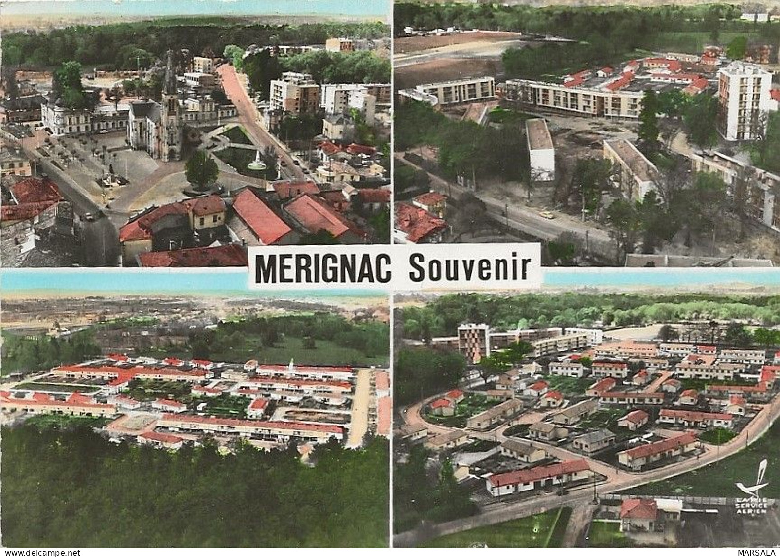 CPSM Merignac Multivue - Merignac