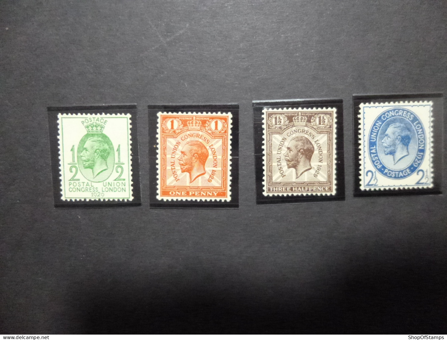 GREAT BRITAIN SG 434-437 MINT OR Light Hinge Mark - ....-1951 Pre Elizabeth II