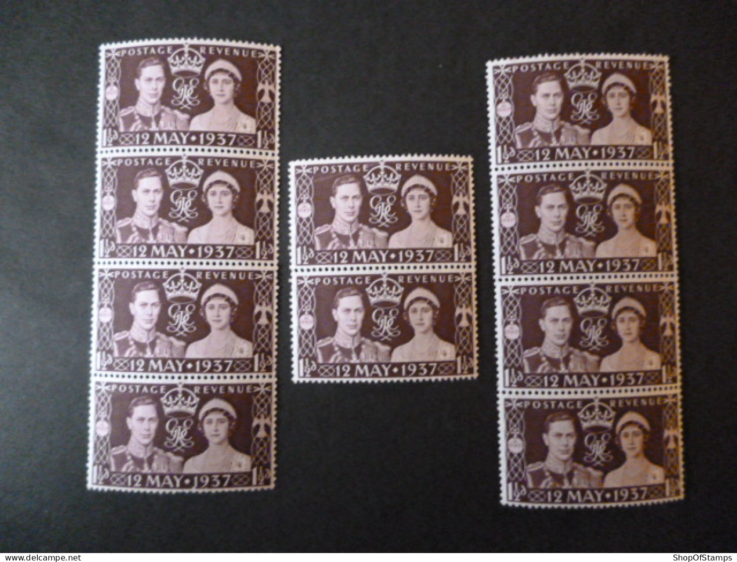 GREAT BRITAIN SG 461 KING GEORGE VI CORONATION 10 STAMPS - Other & Unclassified