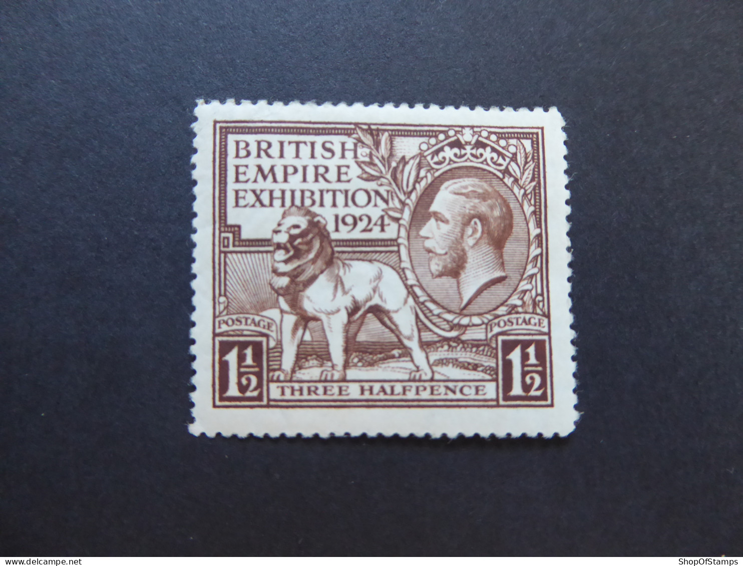 GREAT BRITAIN SG 431 1924 BRITISH EMPIRE EXHIBITION MINT - Sonstige & Ohne Zuordnung