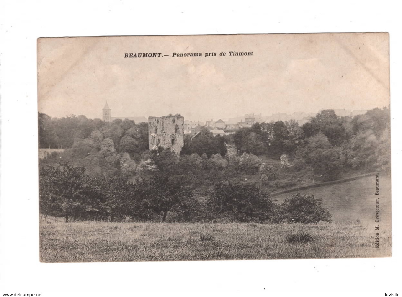 Beaumont Panorama Pris De Tinmont - Beaumont