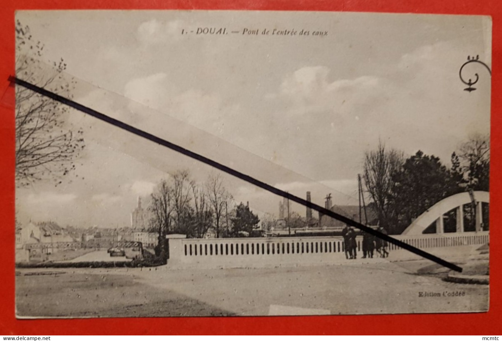 CPA - Douai - Pont De L'entrée Des Eaux - Douai