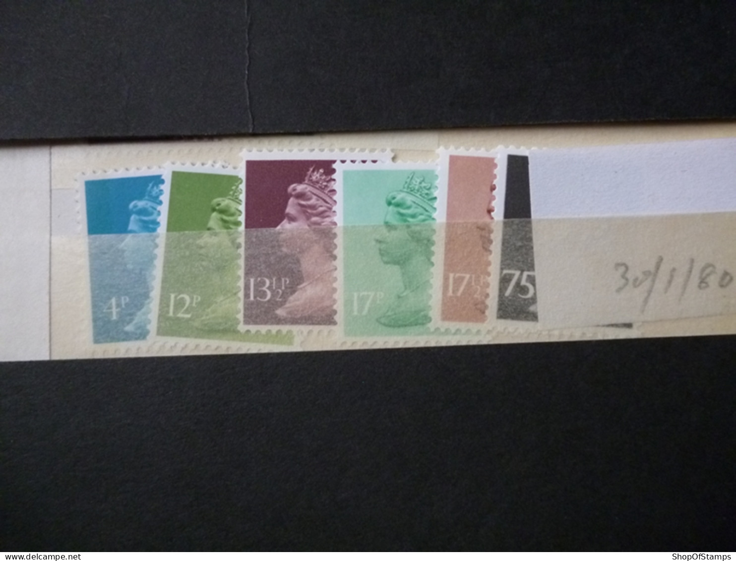 GREAT BRITAIN SG X 1980 30.1.80  MINT DEFI ISSUE FROM GPO IN ENVELOPE - Machines à Affranchir (EMA)