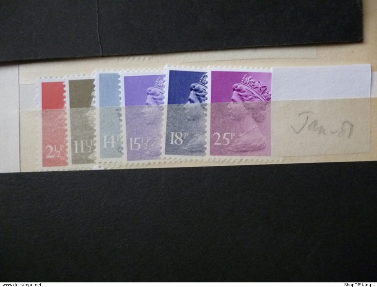 GREAT BRITAIN SG X 1981 1.81    MINT DEFI ISSUE FROM GPO IN ENVELOPE - Maschinenstempel (EMA)