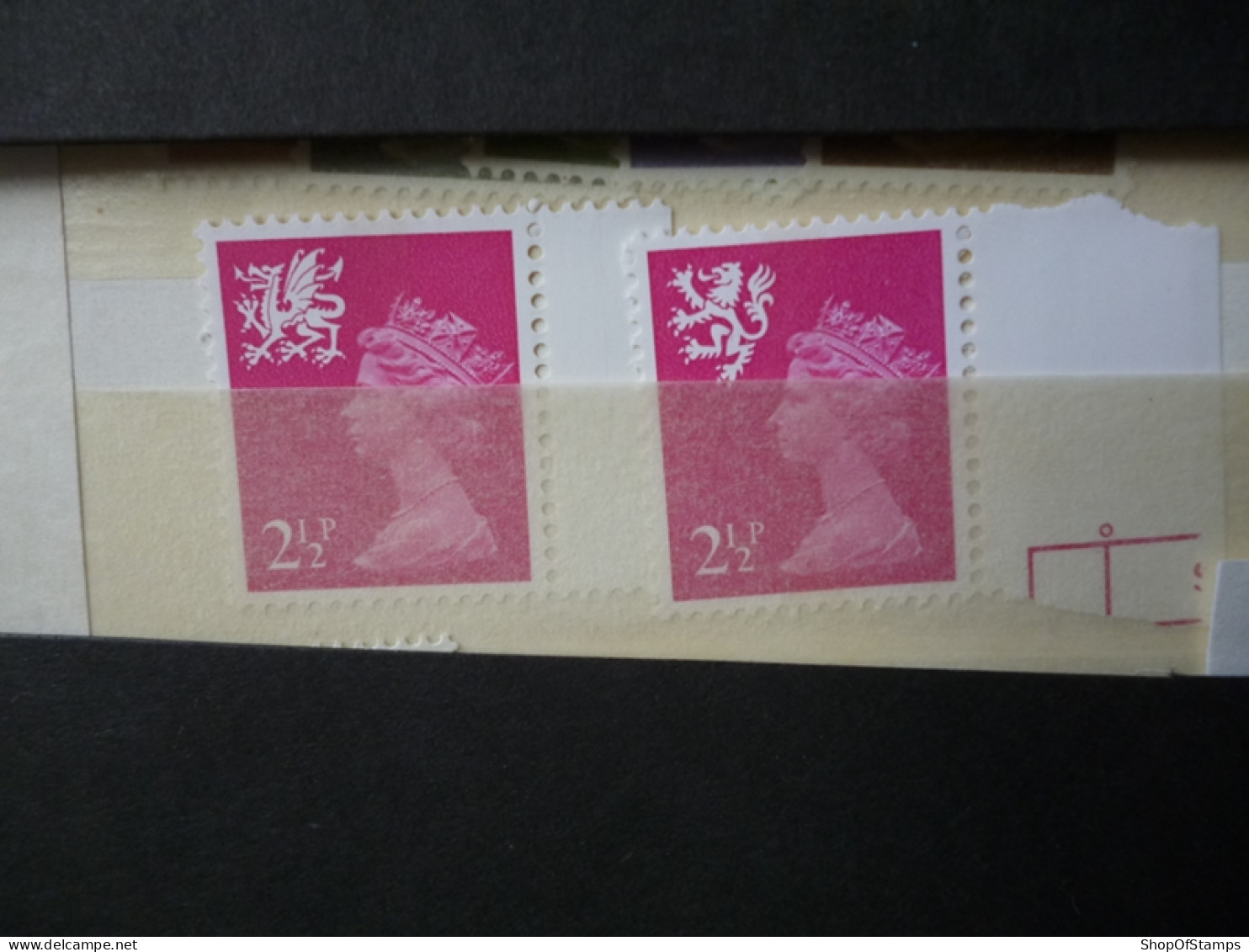 GREAT BRITAIN SG X 19?? 2 1/2p REGIONAL DEFI ISSUE FROM GPO IN ENVELOPE - Maschinenstempel (EMA)