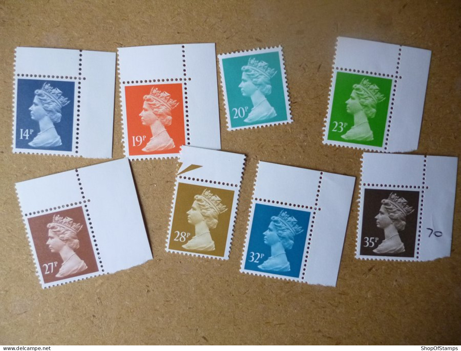 GREAT BRITAIN SG 903/988 MINT P.O.PACK No-15 ISSUE 23.8.1988 COMPLETE SET - Franking Machines (EMA)