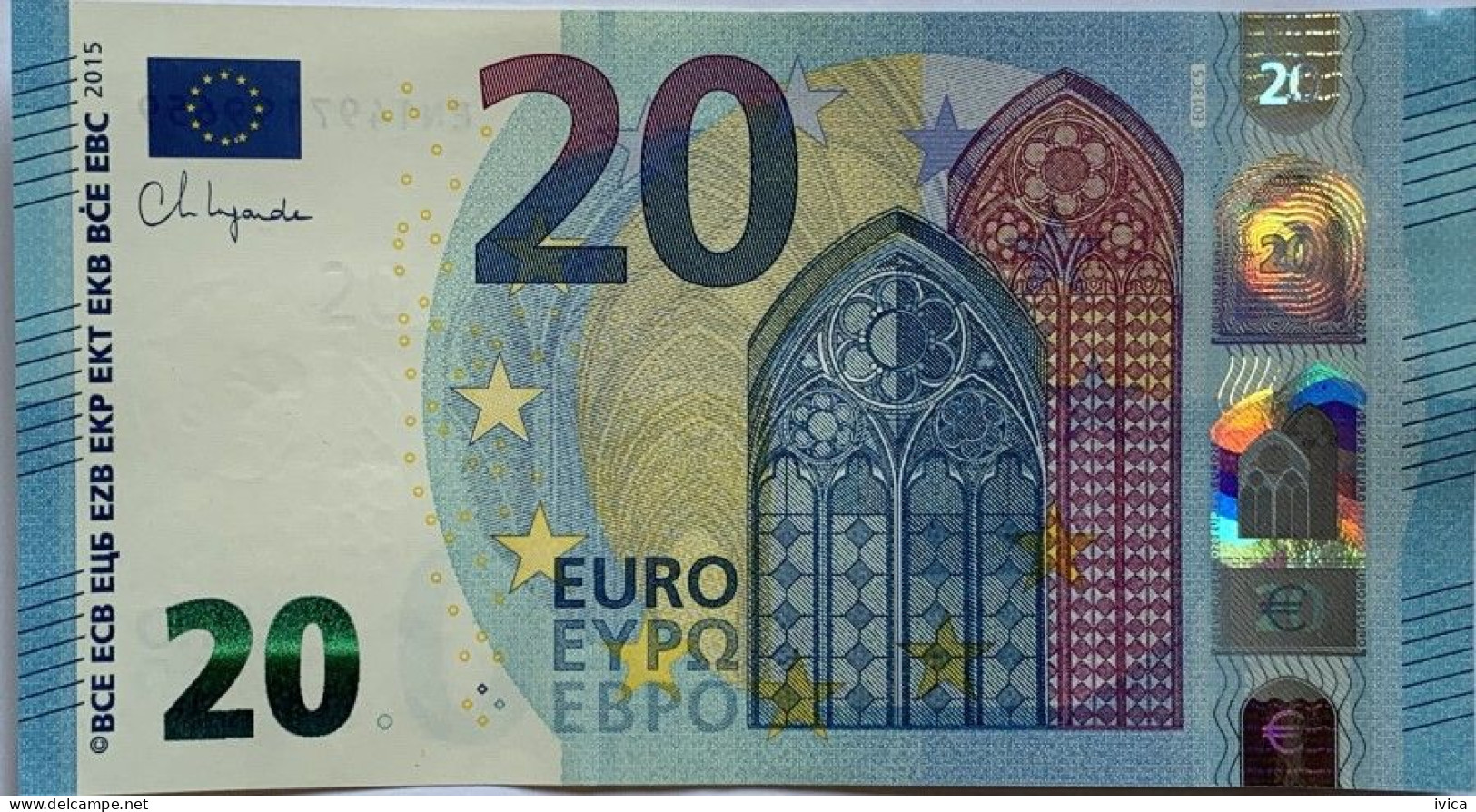 20 EUR - E013 C5 /EN - UNC - 20 Euro