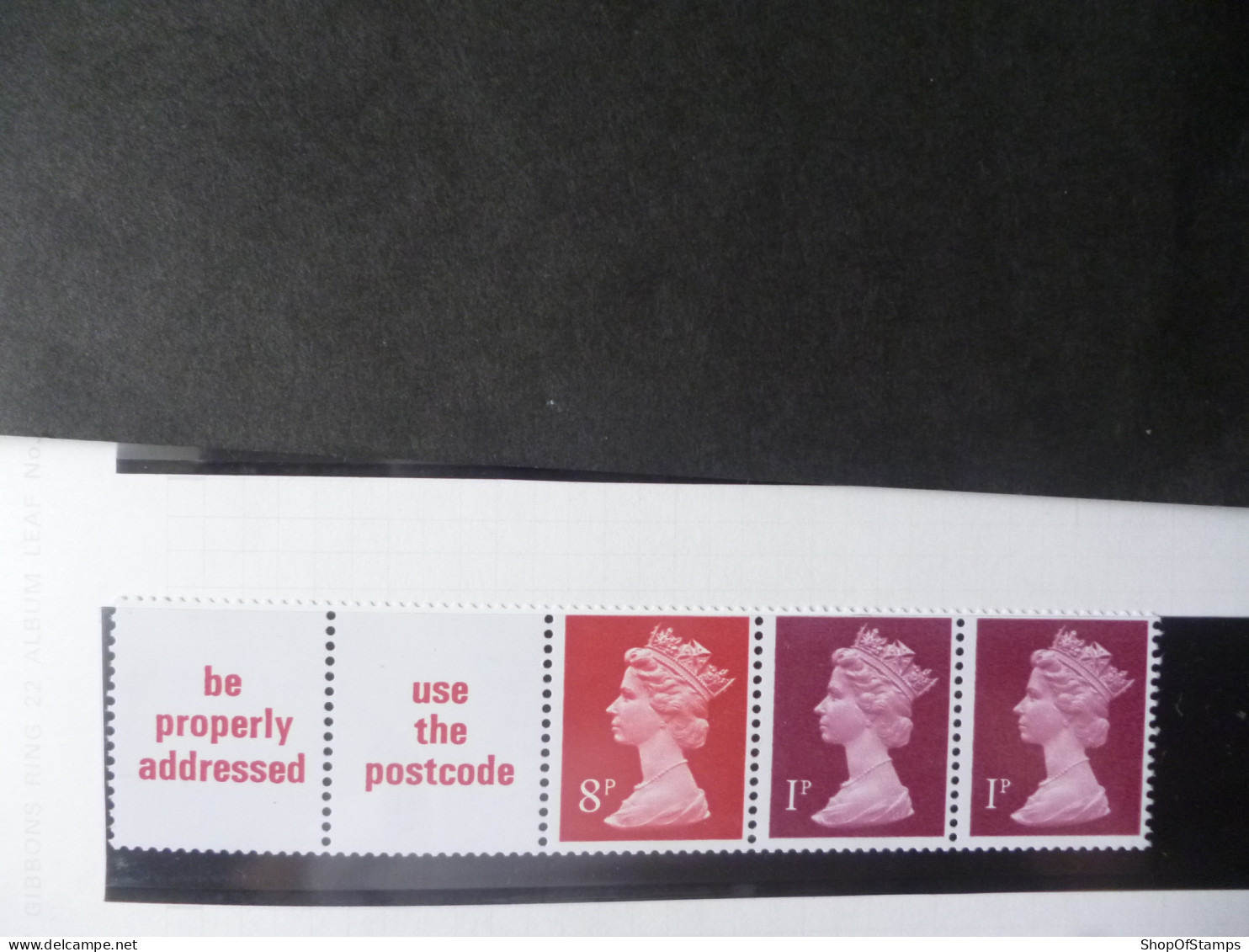 GREAT BRITAIN SG X845 L BOOKLET PANE - Macchine Per Obliterare (EMA)