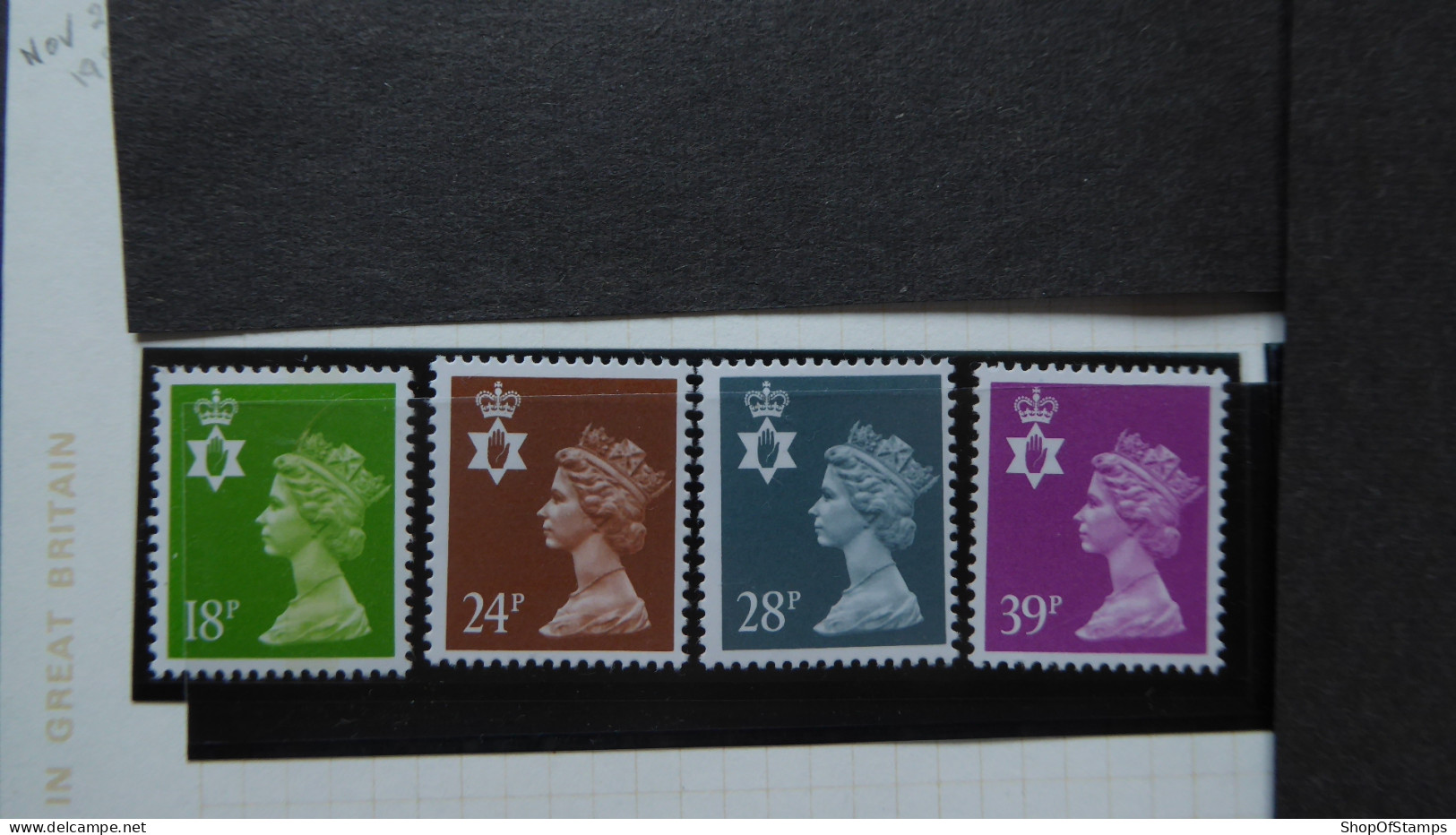 GREAT BRITAIN SG NI45/68 [N IRELAND] 4 Stamps Mint - Franking Machines (EMA)