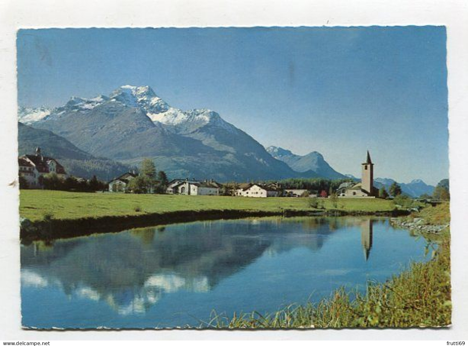 AK 139433 SWITZERLAND - Am Inn Bei Sils - Baselgia / Oberengadin - Sils Im Engadin/Segl