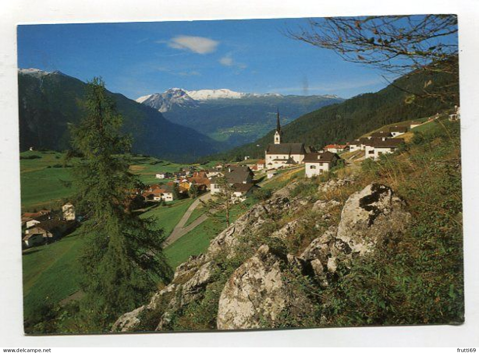 AK 139464 SWITZERLAND - Alvaneu - Dorf - Albulatal Mit Piz Toissa - Alvaneu