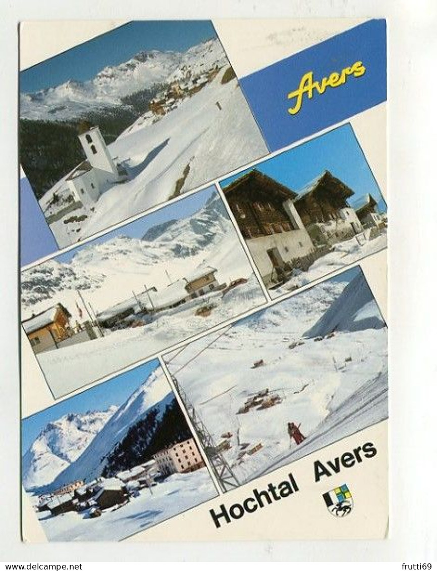 AK 139516 SWITZERLAND - Hochtal Avers Mit Skilift Tscheischa ... - Avers